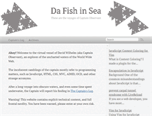 Tablet Screenshot of dafishinsea.com